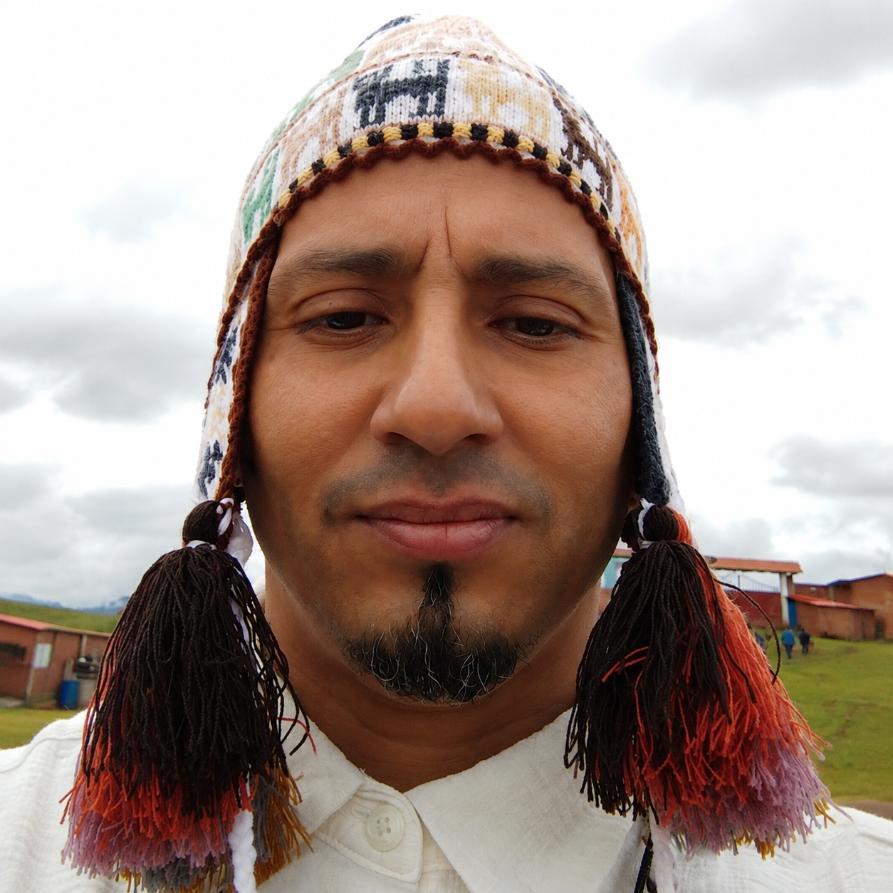 Ricardo Velásquez, facilitador de la Escuela Renacer Andino